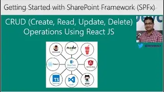 CRUD operations in SPFx using React JS | Create Read Update Delete