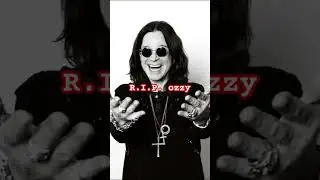R.I.P ozzy #music #metal #guitar #rip #ozzyosbourne #legend #youwillbemissed