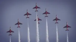 The AMAZING Red Arrows - Bournemouth Air Festival 2023