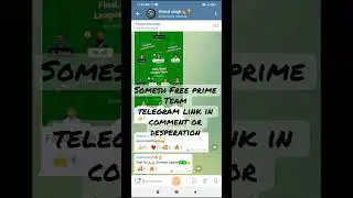 Somesh Thakre Free Prime Team 🔥🔥 | @SomeshThakre #someshthakre #fantasy #primeteam #fantasyteam