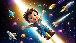 Voroom Voroom! The Rocket Space Race | Space Adventure Song  | Educational Nursery Rhyme