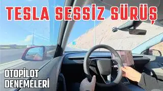 Tesla Model Y Juniper ile Sessiz Sürüş | EAP Otopilot, Otomatik Park, Şarj | T-Log-S2E13