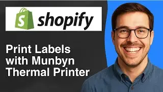 How to print labels on Shopify with the munbyn thermal printer [2025 Easy Guide]