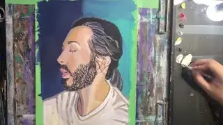 penguinz0 art aka moistcr1tikal, Charles white Acrylic Painting