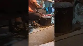 Dhaka's Local Butcher Shop | A Glimpse into the City's Meat Market