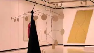 Alexander Calder's Mobile at Albringt Knox,  Buffalo, New York