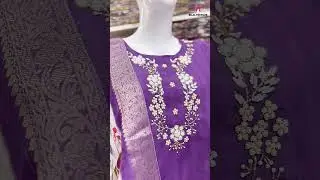 Roman Silk 3 piece suits starting 595 at Bilal Textiles, Biggest wholesale Hyderabad near Charminar.