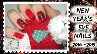 Last Minute New Year's Eve Nails |Get ready for 2015