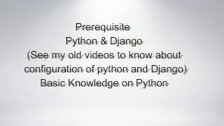 How to create a website project using Django