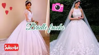 Bridle wedding  frocks #perfect mom life lavanya💖