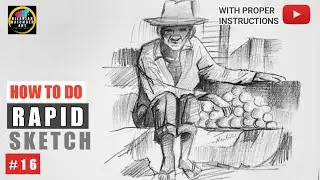 How To Do Rapid Sketch #howtodorapidsketch #rapidsketching #fastsketching #quichsketch #speedsketch