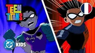 Les scènes iconiques de ROBIN ! 🦸🏻🖤 | Teen Titans en Français 🇫🇷 | DC Kids Français