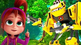 Turbosaurios | Episodios 10-11 | Super Toons TV - Aventuras de Robots y Máquinas
