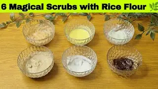 6 Best Scrubs With Rice Flour for Dry, Oily, Tan, Pigmented, Sensitive skin | Face and body scrub