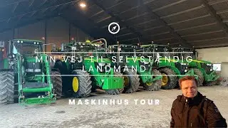 Min vej til selvstændig landmand: Maskinhus tour