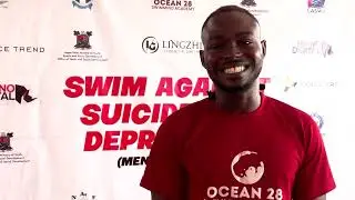 Nigerian takes to water for mental-health awareness | REUTERS