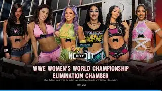 WWE 2K24 Elimination Chamber for Women's World Title - Elimination Chamber