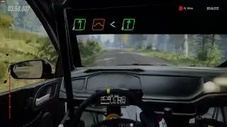 DiRT Rally 2 0 2026 01 28 Weekly Finland R5 Finland Part 1.Cockpit view.PS 5 controller in PC 4K.