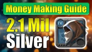 How I Made 2.1M Silver Profit by Crafting Hunter Hoods in Albion Online | Money Making