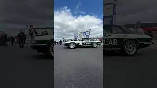 THE BEST Jaguar XJS V12 sound! Dirty TWR Racing V12!