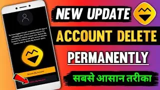 Moj account permanently delete kaise kare -how to delete moj account permanently -moj account delete