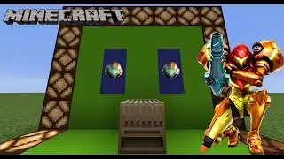 How to make Samus's helmet in Minecraft (Metroid)