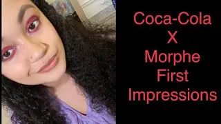 Coca-Cola X Morphe Palette and Lip Set First Impressions