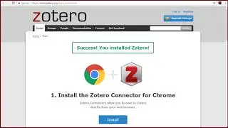 Zotero: Installing Zotero