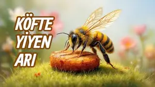 K&ouml;fte Yiyen Arı Makro &Ccedil;ekim