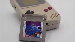TETRIS 1989 GAMEPLAY ON GAMEBOY DMG-01, GAMEBOY ADVANCE SP AND STEAMDECK