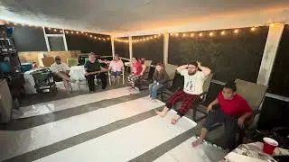 Wrapping paper race pt. 5 @ The Shell Christmas games 2025