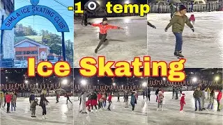 SHIMLA ICE SKATING | In NIGHT 👌| -1° Degree temp | Starting from Lift Mall Rd Ridge Tibetain Market