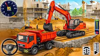 Jcb Driving Simulator 2025 - Real Cunstruction Excavator Game 2025 - Android GamePlay
