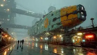 Obsidian Reach-9: Rain on Glass | Cyberpunk Ambient Soundscape