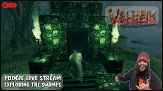 Poogie Plays Valheim in 2025 - Day 10 New Seed New Character - Bonemass Stagging and maybe wolves?