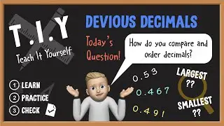 How do you Compare and Order Decimals?