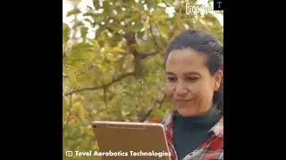 Fruit Picking Drone|Tevel Aerobotics|#shorts