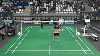 Match point - Daniil Dubovenko vs Pablo Abian - MS, SF - Nantes Int. 2024
