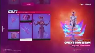 ALL CUBE QUEEN REWARDS! Fortnite Chapter 2 Season 8