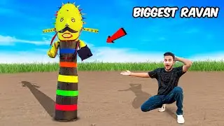 Biggest Ravan Dahan 2025 🔥 | Dussehra Special Celebration 🎇