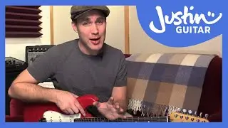 Упражнение для гитары 5&rsquo;: найдите знакомые мелодии &mdash; JustinGuitar &mdash; урок игры на гитаре [EX-101]