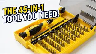 45 in 1 Professional Portable Compact Precision Screwdriver Kit Set by Jackly review
