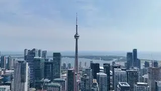 🇨🇦 Toronto 4K Aerial Tour | CN Tower & Downtown Skyline | Stunning Drone Views 🏙️