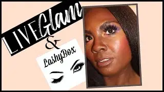 June 2021 Lashy box & Live Glam Unboxing
