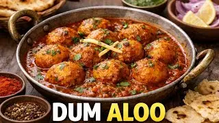 Halwai style Dum Aalu 🥔🔥 Ek Baar Bana Liya To Baar Baar Bananoge”#food #recipe #viral 