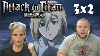 ATTACK ON TITAN 3x2 REACTION | Pain