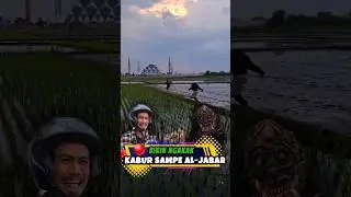 prank grandong jumro kabur sampe masjid AL-JABAR