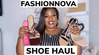 FASHION NOVA WIDE WIDTH HEELS TRY ON HAUL