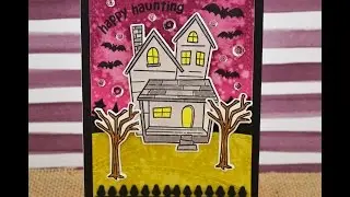 LAWN FAWN || Happy haunting stamp set || Happy Haunting