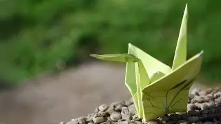 How to Fold a Peace Crane
